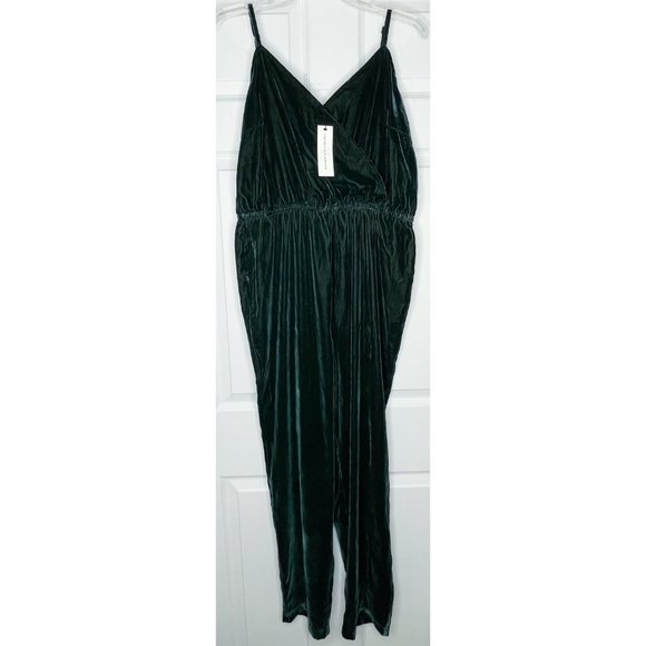 NWT Cupcakes & Cashmere Budapest Velvet Jumpsuit L - Picture 5 of 14